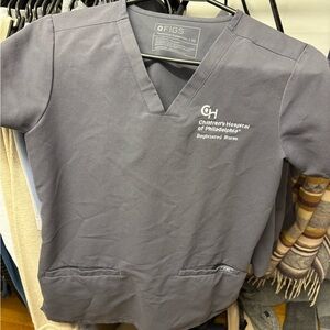 Figs CHOP Nurse Top